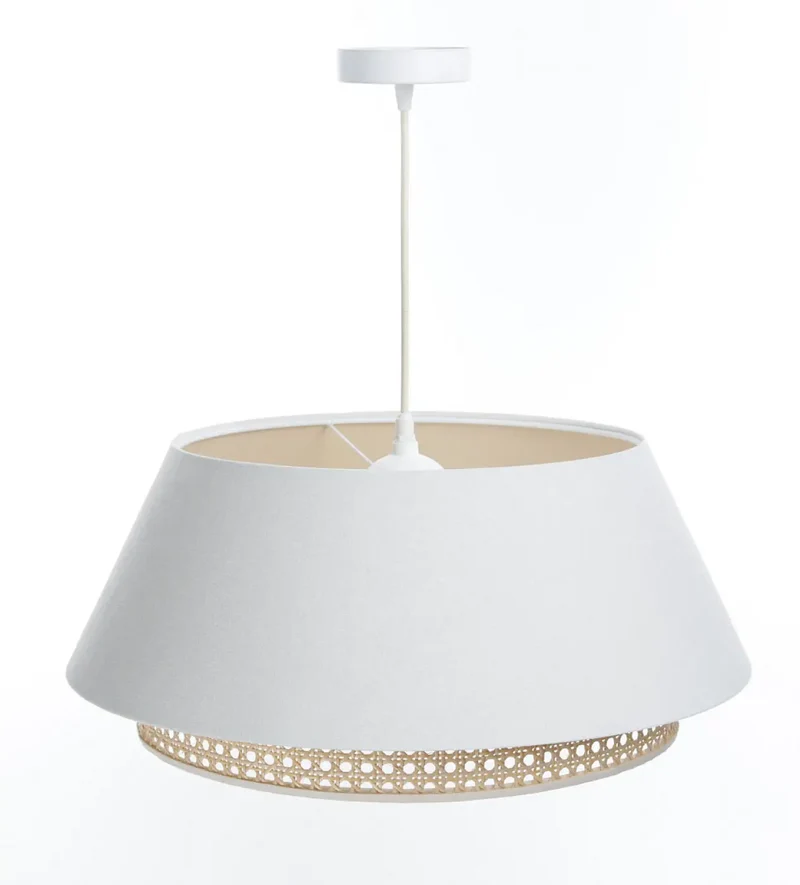 Suspension Luminaire | SENSEI RATTAN (Blanc)