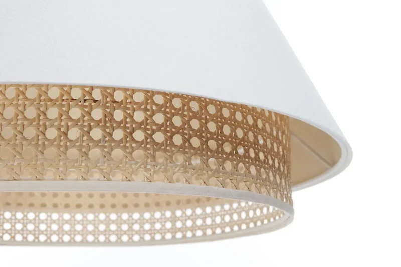 Suspension Luminaire | SENSEI RATTAN (Blanc)