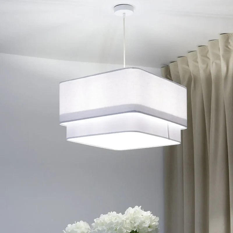 Suspension Luminaire | KWADRO DUO (Blanc)