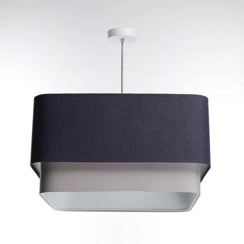 Suspension Luminaire | KWADRO DUO (Bleu Marine)
