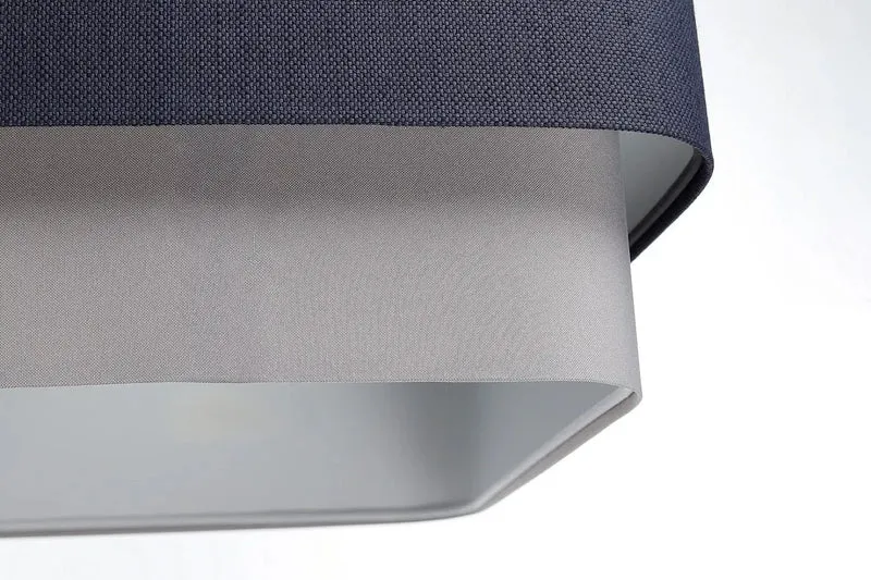 Suspension Luminaire | KWADRO DUO (Bleu Marine)