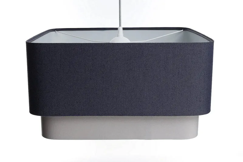 Suspension Luminaire | KWADRO DUO (Bleu Marine)
