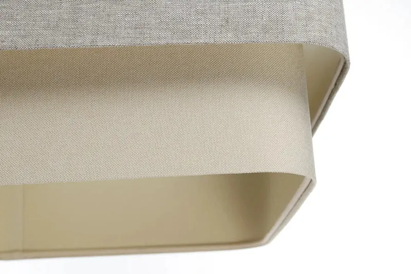 Suspension Luminaire | KWADRO DUO (Gris)