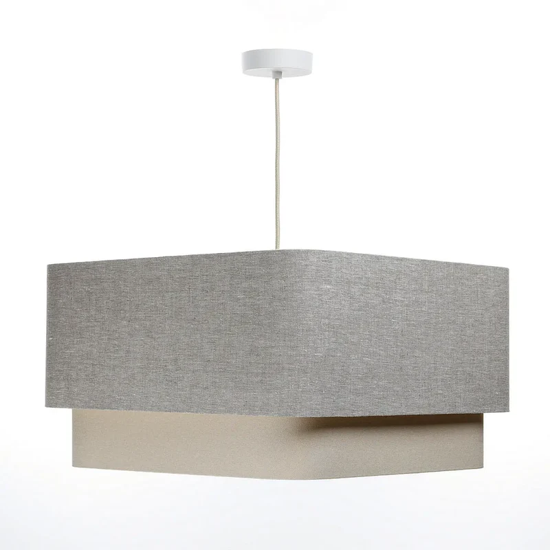 Suspension Luminaire | KWADRO DUO (Gris)