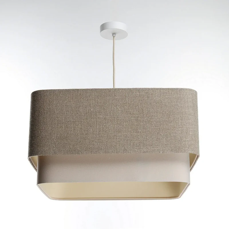 Suspension Luminaire | KWADRO DUO (Taupe)