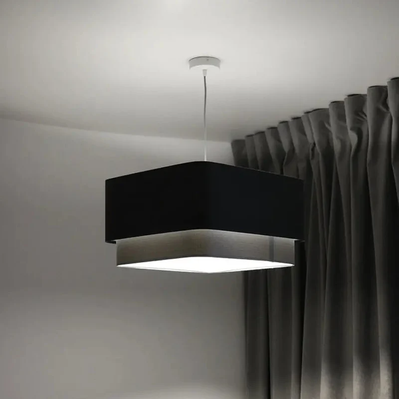 Suspension Luminaire | KWADRO DUO (Graphite)