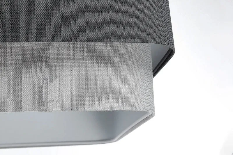 Suspension Luminaire | KWADRO DUO (Graphite)