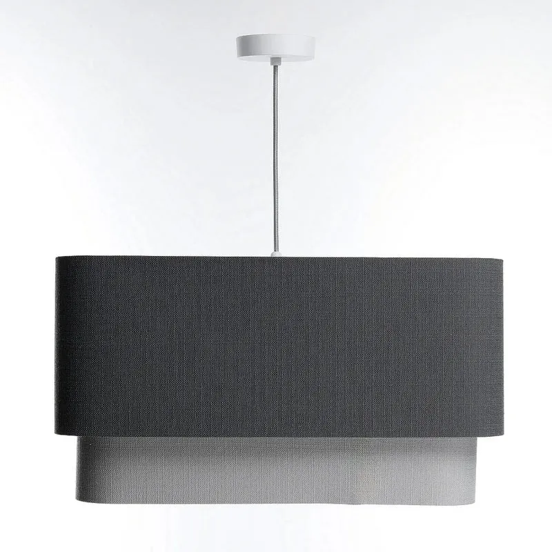 Suspension Luminaire | KWADRO DUO (Graphite)