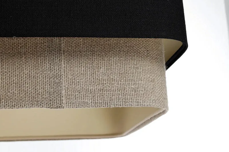 Suspension Luminaire | KWADRO DUO (Noir)