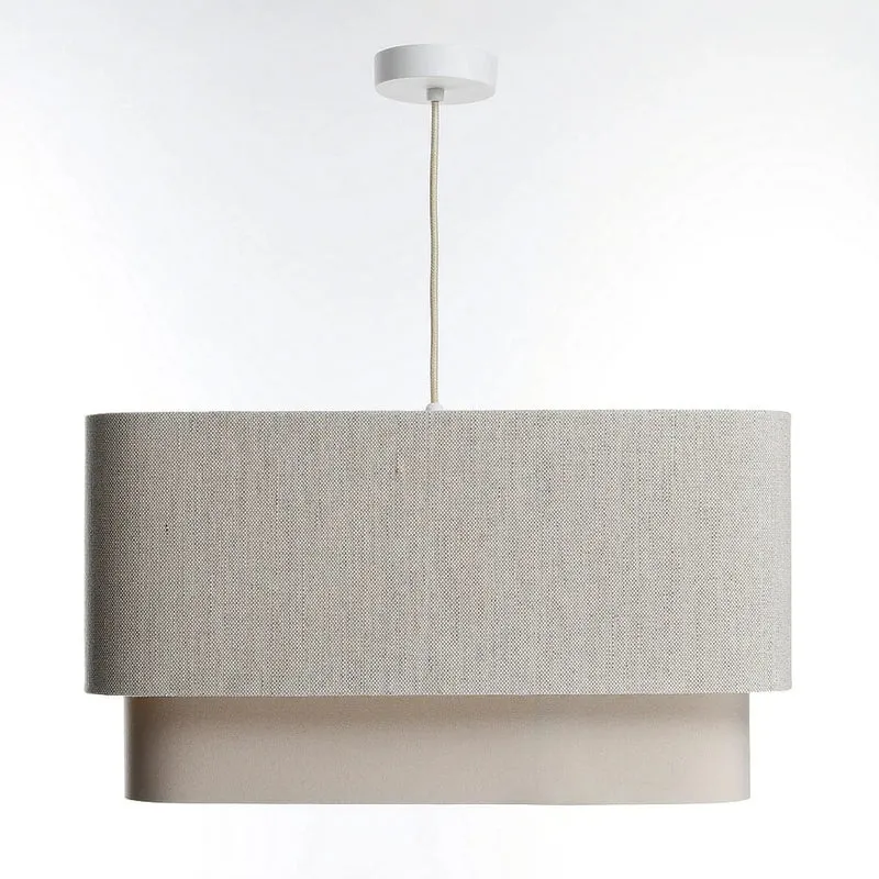 Suspension Luminaire | KWADRO DUO (Beige crème)