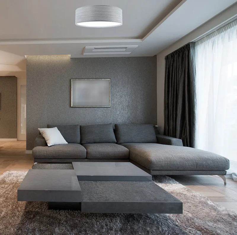 Luminaire Plafonnier | MESH (Gris)