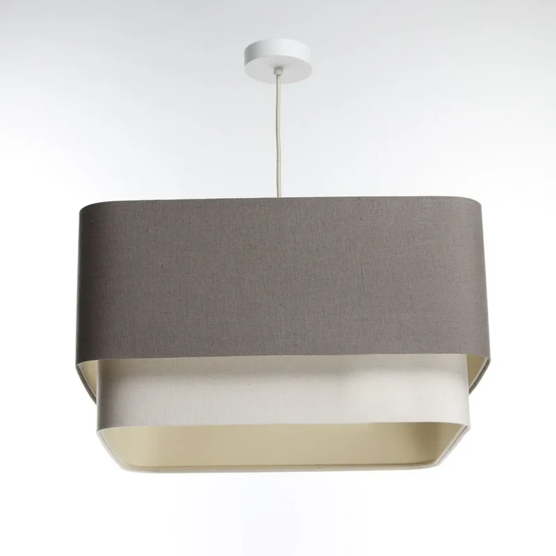 Suspension Luminaire | KWADRO DUO (Marron)