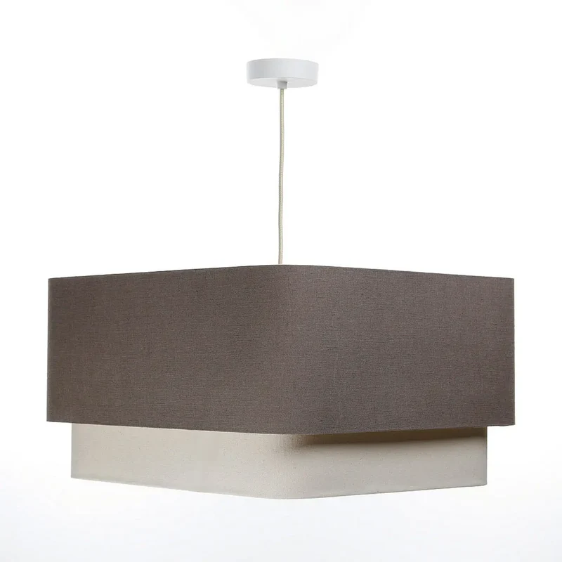 Suspension Luminaire | KWADRO DUO (Marron)
