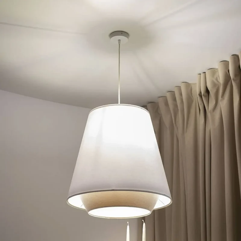 Suspension Luminaire | SENSEI DOBLO (Blanc/Creme)
