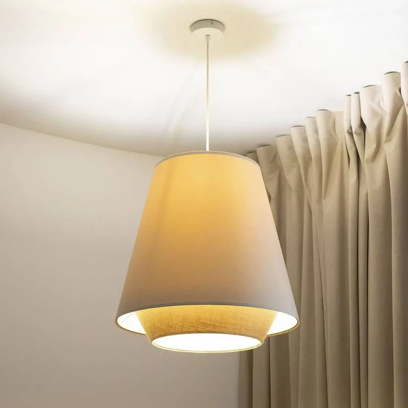 Suspension Luminaire | SENSEI DOBLO (Creme/Beige)