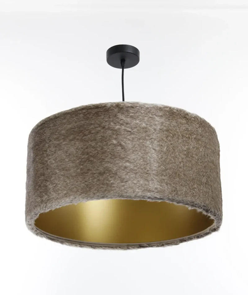 Suspension Luminaire | BEAR LIGHT (Beige/Marron/Doré)