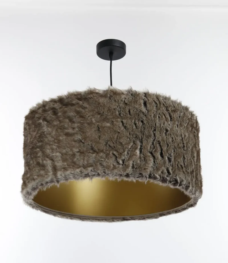 Suspension Luminaire | BEAR LIGHT (Beige/Marron/Doré)