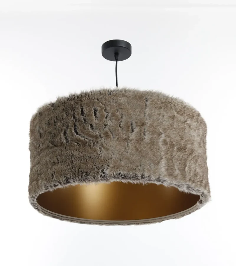 Suspension Luminaire | BEAR LIGHT (Beige/Marron/Cuivre)
