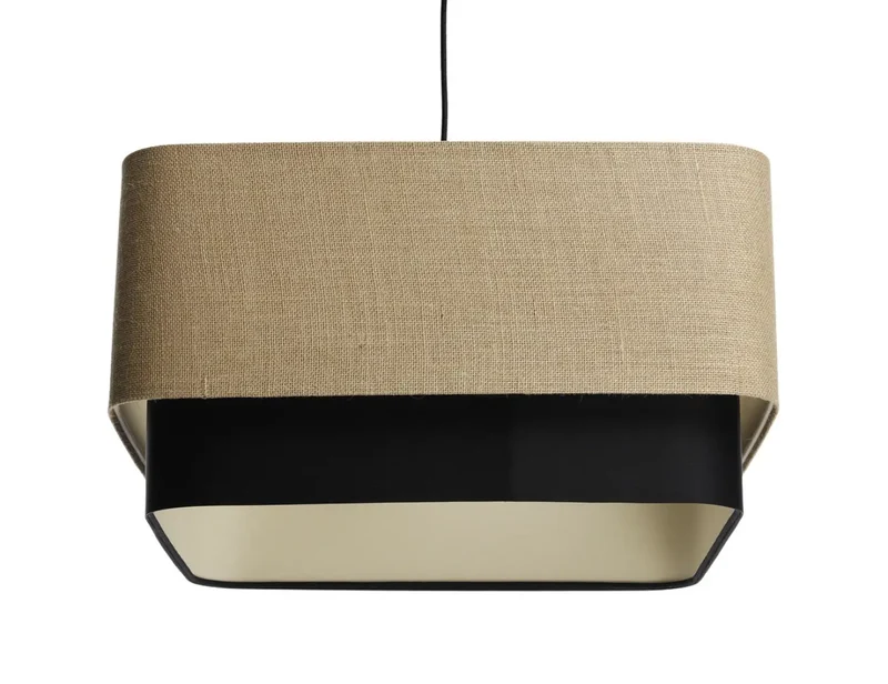 Suspension Luminaire | KWADRO DUO (Beige/Noir)