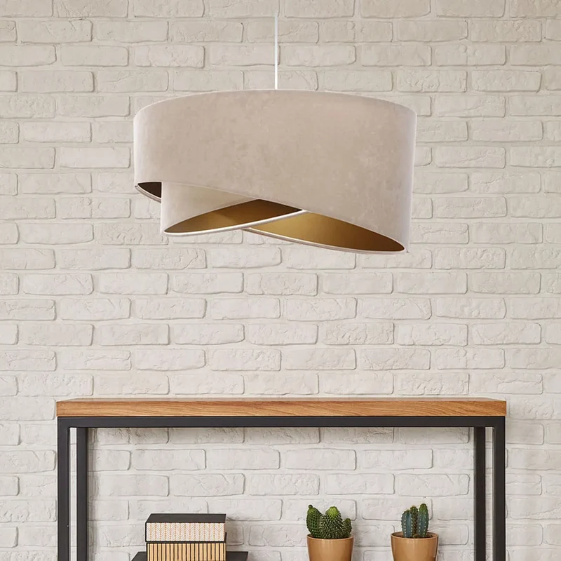 Suspension Luminaire | GALAXY AURIC (Beige/Doré)