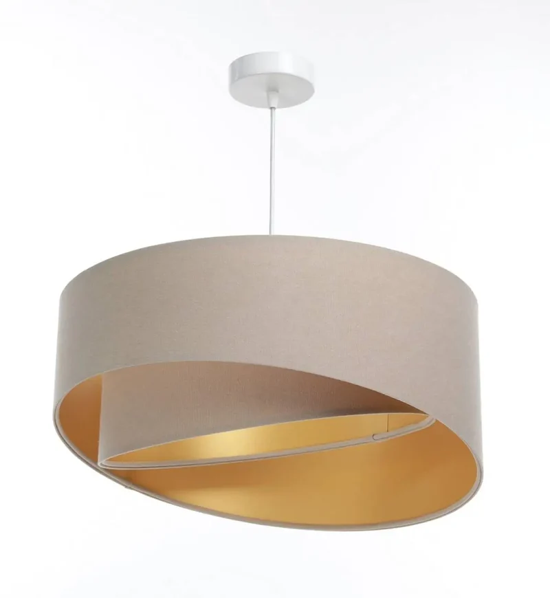Suspension Luminaire | GALAXY AURIC (Beige/Doré)