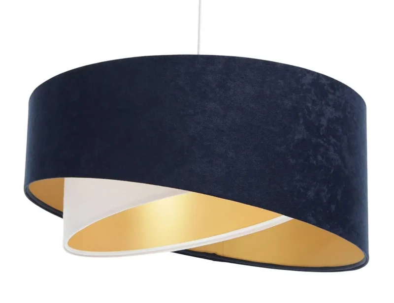 Suspension Luminaire | GALAXY AURIC (Bleu Marine/Blanc)