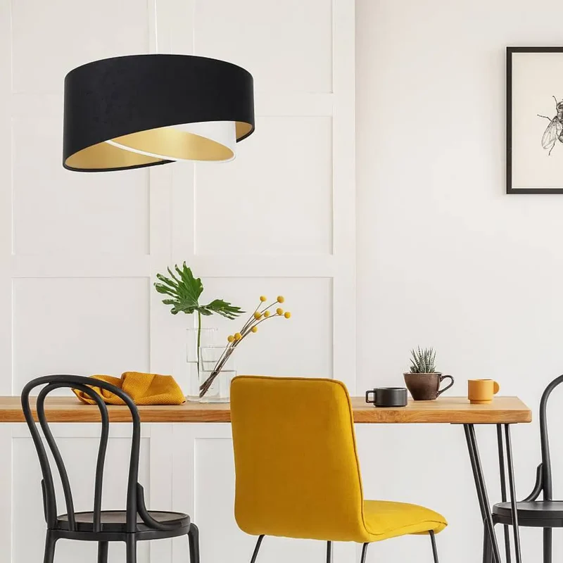 Suspension Luminaire | GALAXY AURIC (Noir/Blanc)
