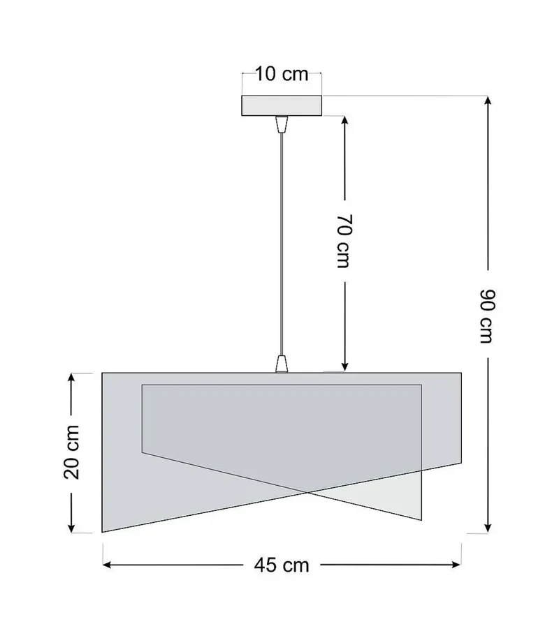 Suspension Luminaire | GALAXY AURIC (Vert)