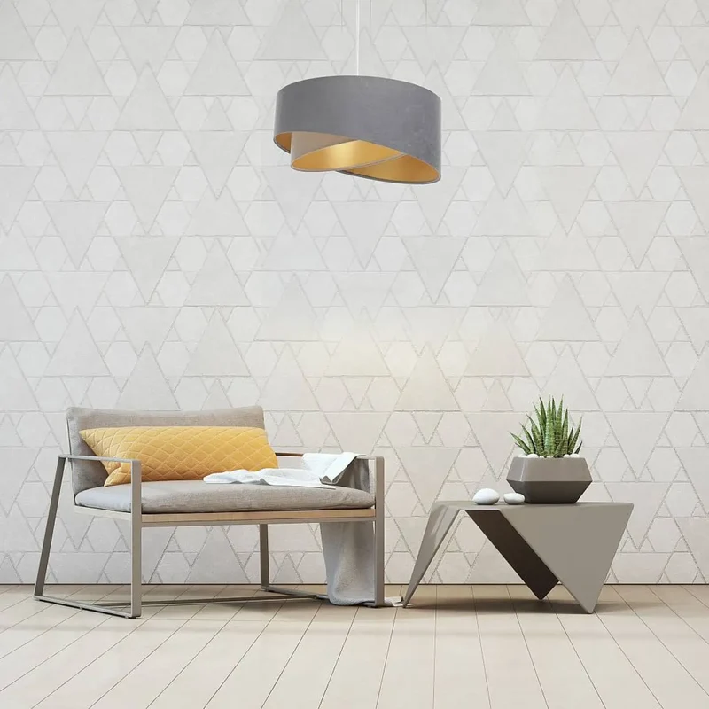 Suspension Luminaire | GALAXY AURIC (Gris/Beige)