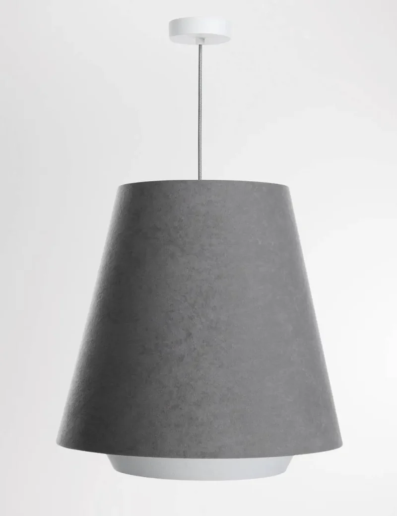 Suspension Luminaire | SENSEI DOBLO (Gris/Blanc/Argent)