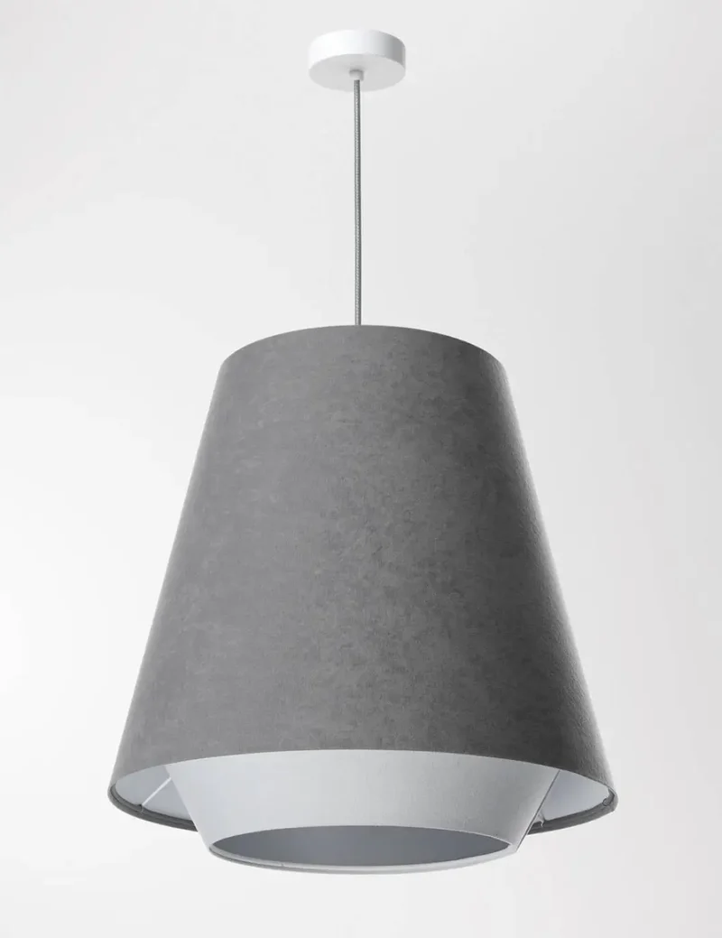 Suspension Luminaire | SENSEI DOBLO (Gris/Blanc/Argent)