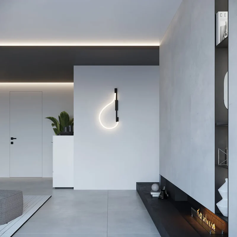 Applique Murale | GALAKSE LED 2700-6500K (Noir)