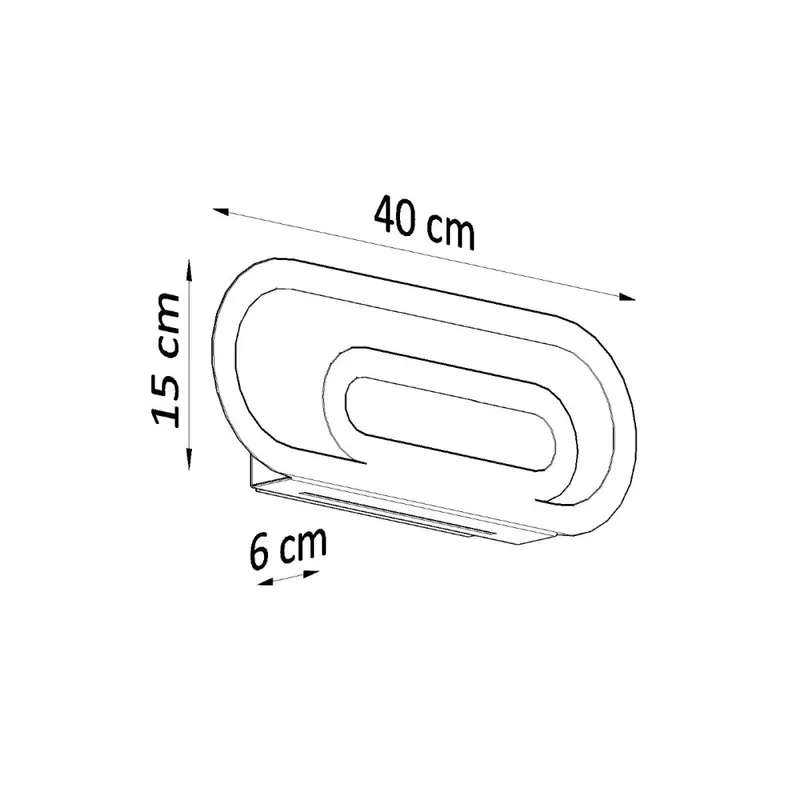 Applique Murale | SACCON (Blanc)