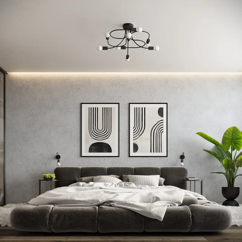 Applique Murale | LEVAR (Noir)