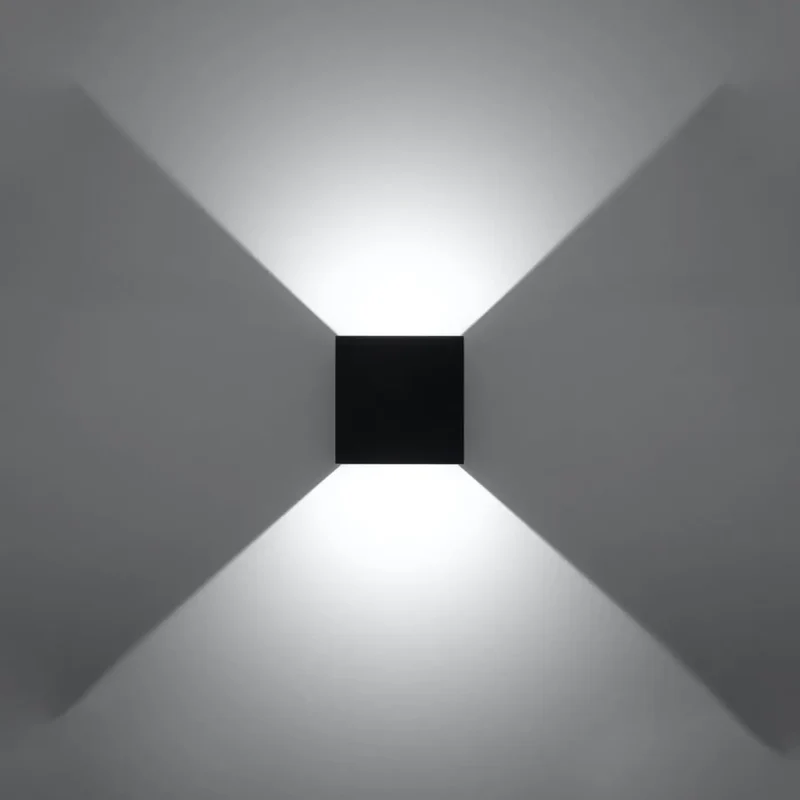Applique Murale LED IP54 | LUCA (Noir)