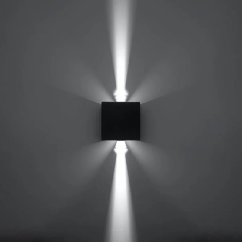 Applique Murale LED IP54 | LUCA (Noir)