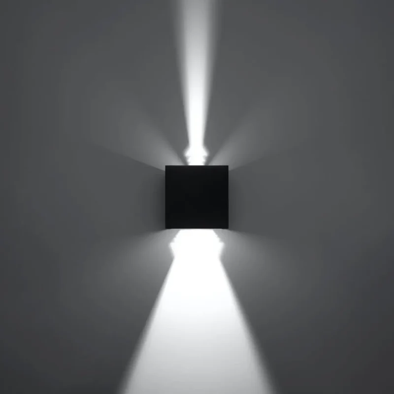 Applique Murale LED IP54 | LUCA (Noir)