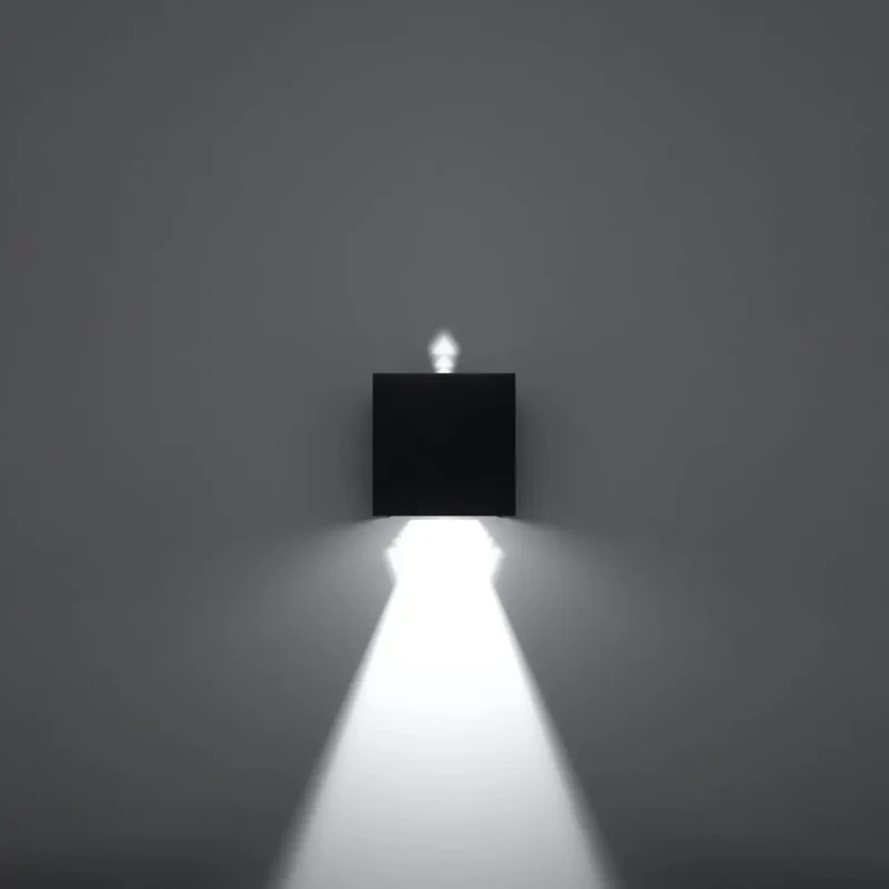 Applique Murale LED IP54 | LUCA (Noir)