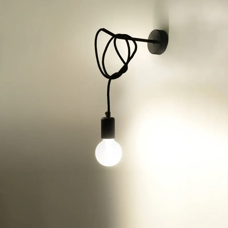 Applique Murale | EDISON (Noir)