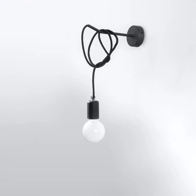 Applique Murale | EDISON (Noir)