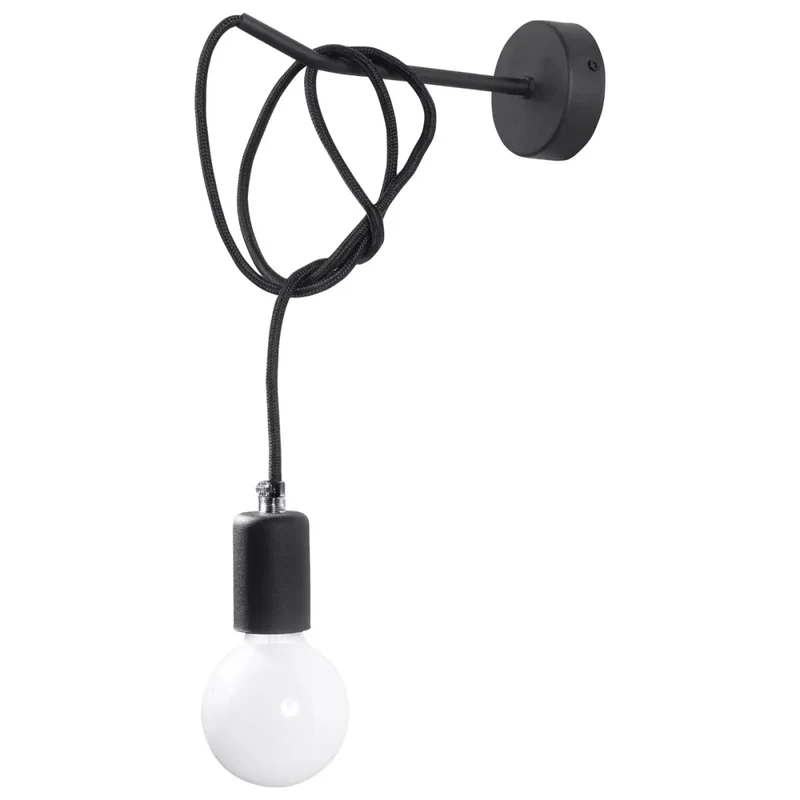 Applique Murale | EDISON (Noir)